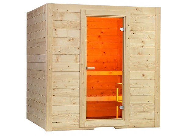 Cabine De Sauna En Bois Bati Sauna Simplement Parfait